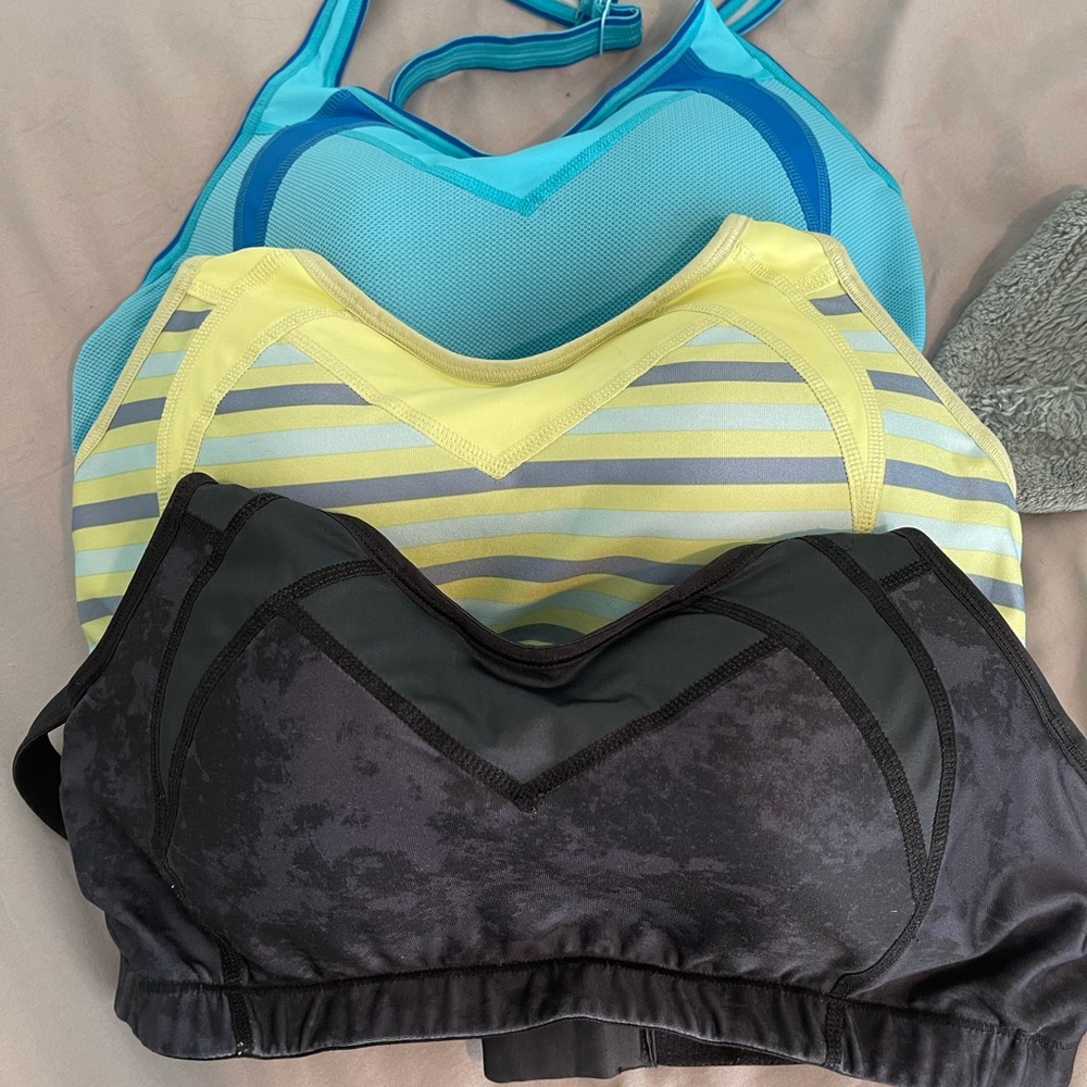 Moving Comfort Bras x3